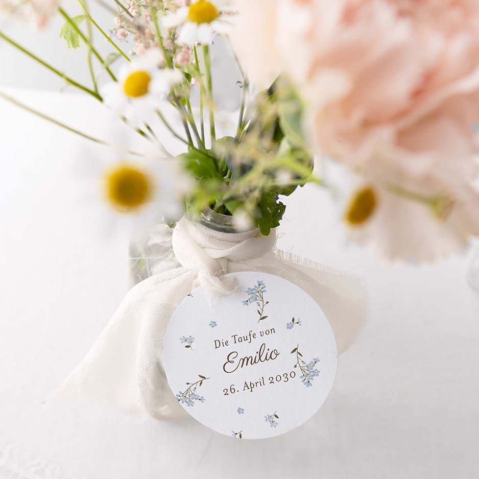 Geschenkanhänger Taufe