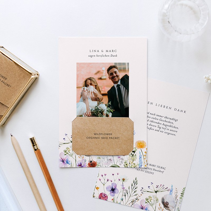 Dankeskarten Hochzeit