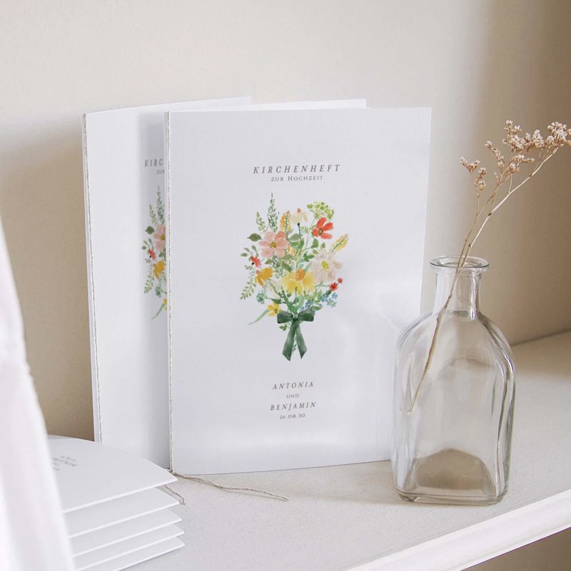 Kirchenheft zur Hochzeit