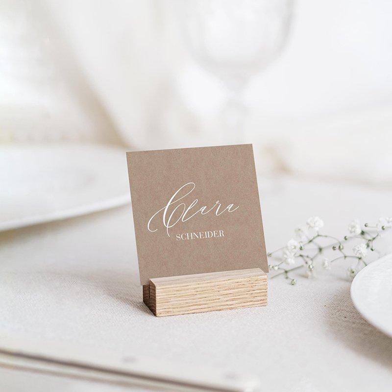 Namenskarten zur Hochzeit