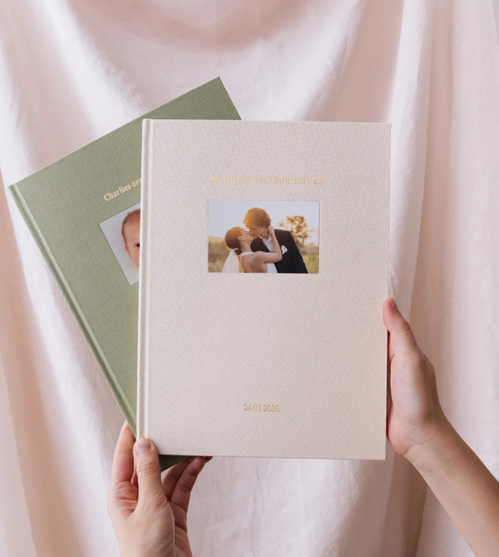 Fotobuch Stoffeinband