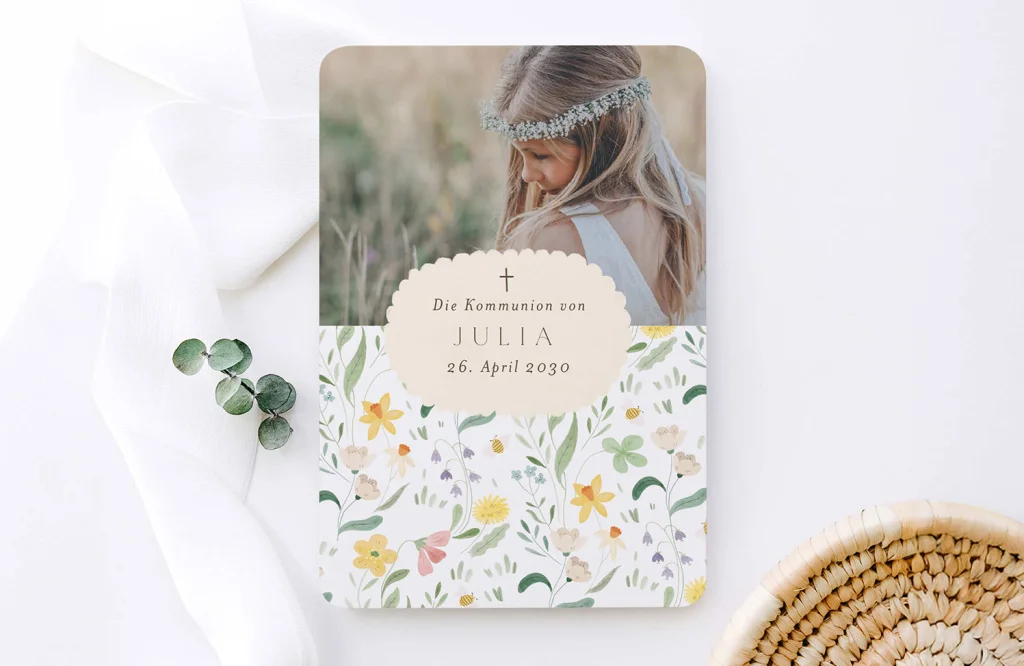 Kommunionseinladungen