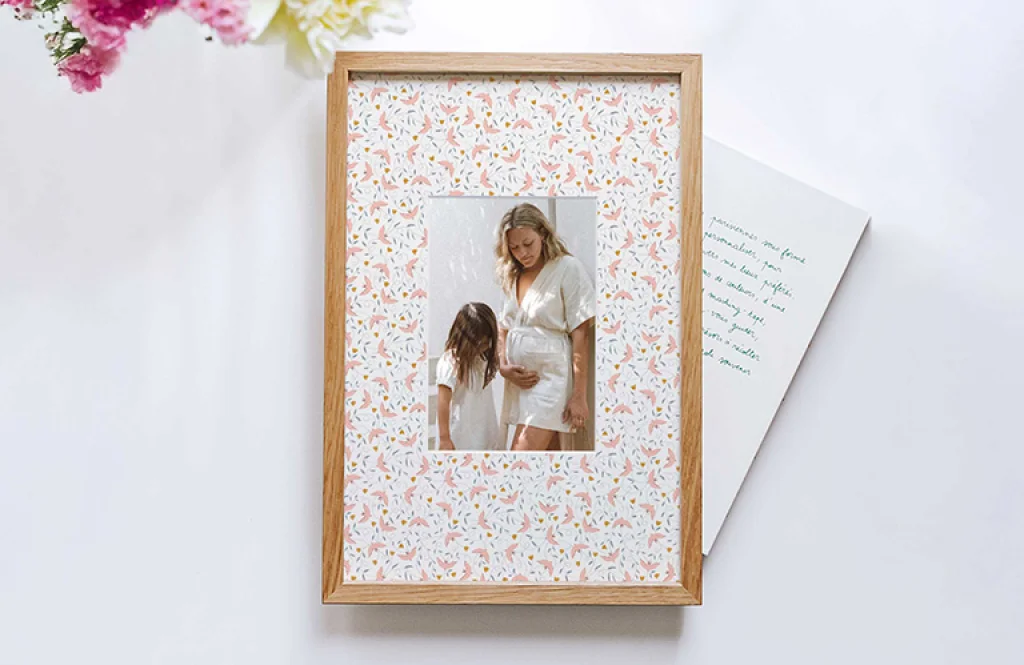 Bilderrahmen mit Passepartout