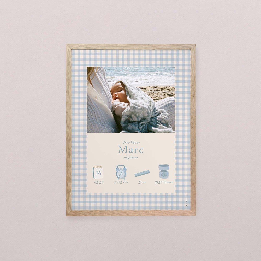 Vichy - blau