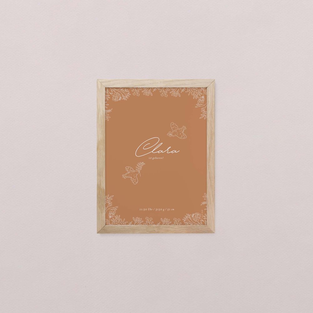 Vogelfamilie - Terracotta