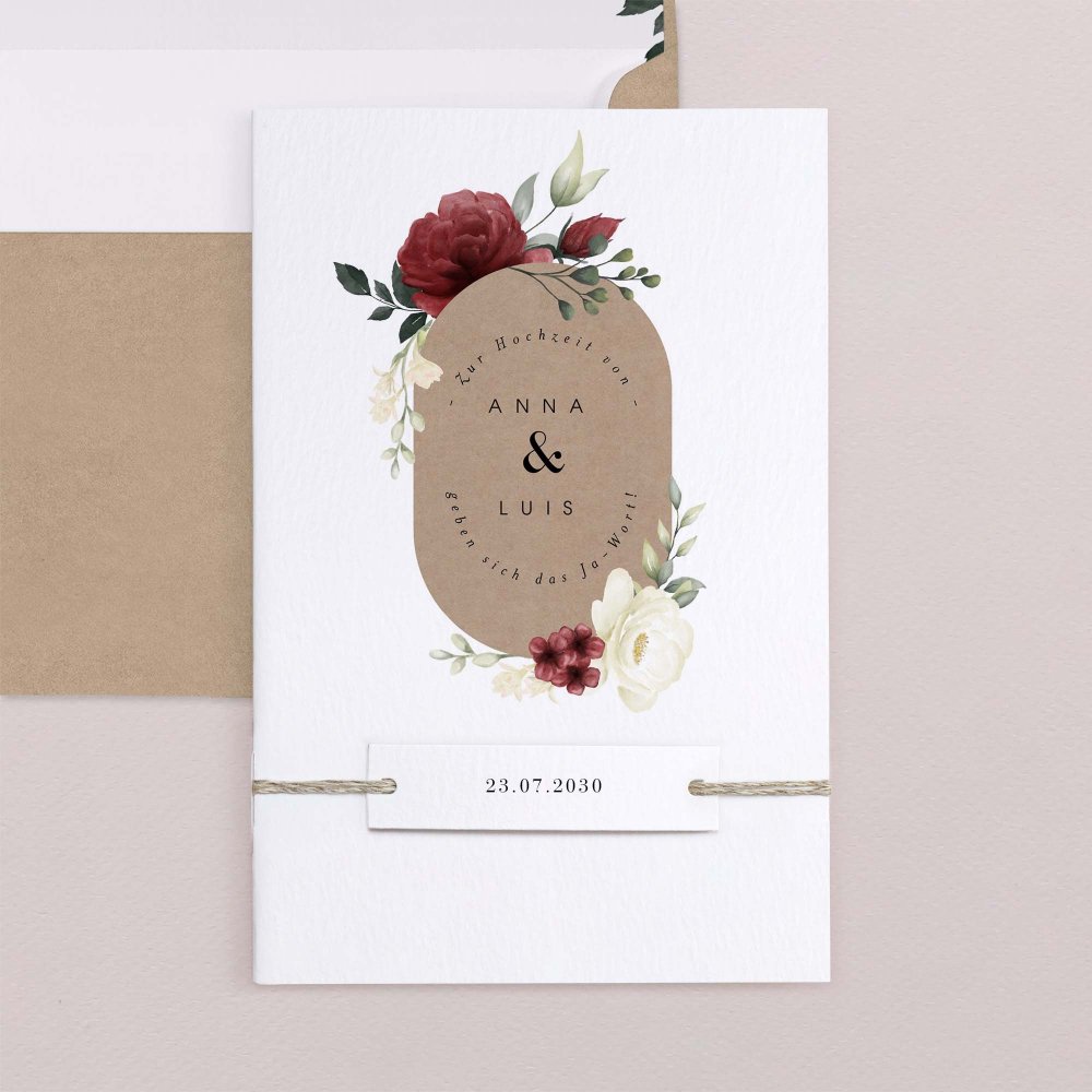 Burgundy Peonies