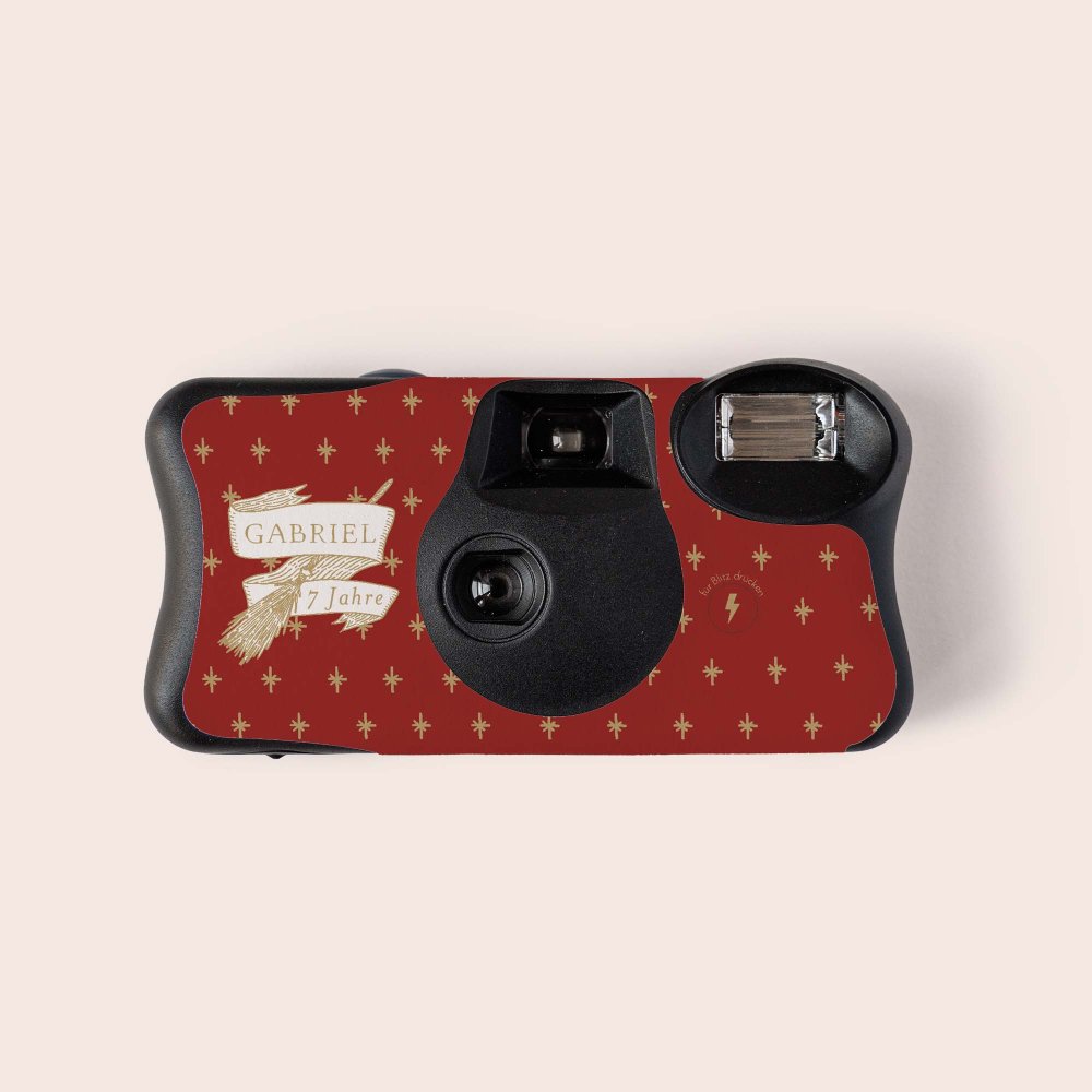 Kleiner Zauberer Rot