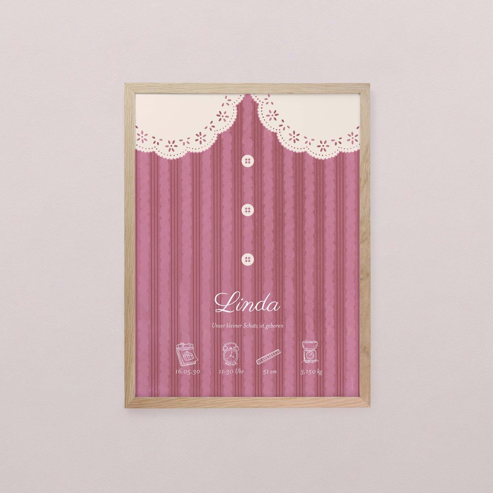 Claudine - rosa
