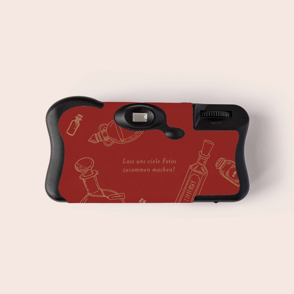 Kleiner Zauberer Rot