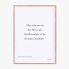 Zitat Poster