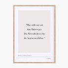 Zitat Poster