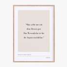 Zitat Poster