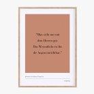 Zitat Poster