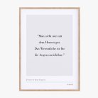 Zitat Poster