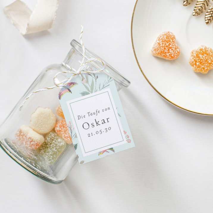 Vogelgezwitscher türkis